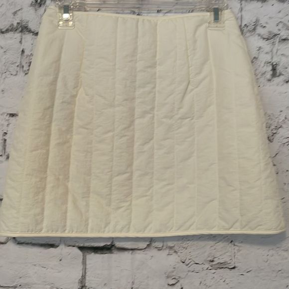 NWT Zara cream button up mini skirt - Picture 7 of 7
